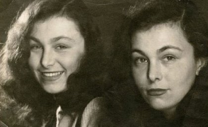 Austrian writer Ilse Aichinger with her twin sister Helga Aichinger Austrian writer Ilse Aichinger with her twin sister Helga Aichinger
